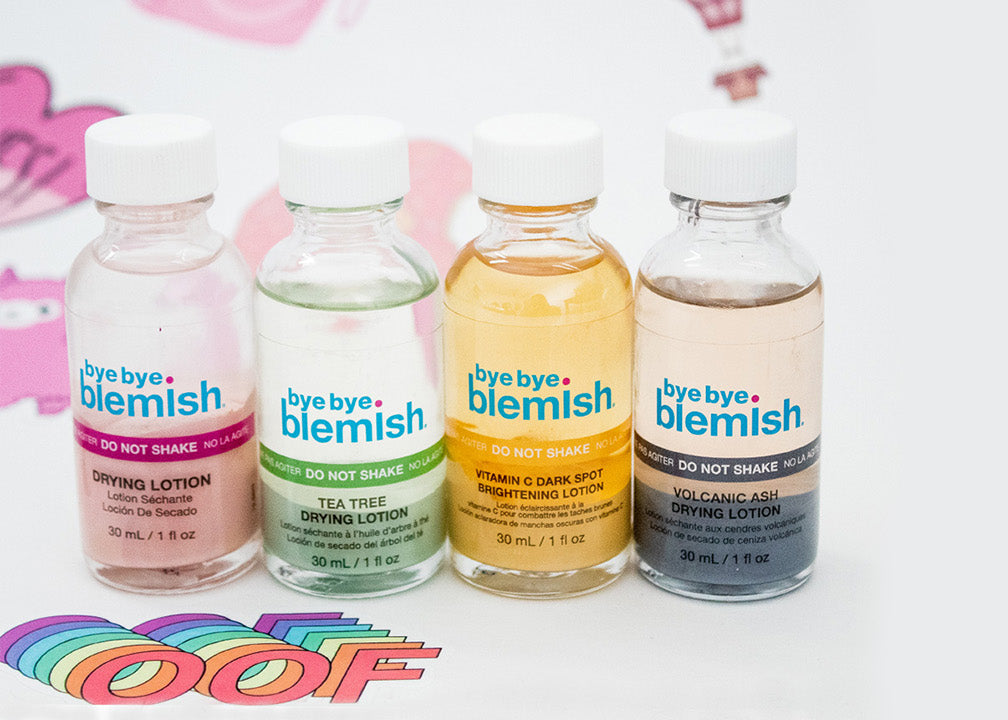 ByeByeBlemish Product Photoshoot
